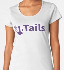 tails linux distribution Women's Premium T-Shirt
