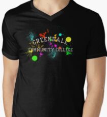 Greendale Community College - Paintball Men's V-Neck T-Shirt