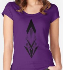 Abstract ink arrow Women's Fitted Scoop T-Shirt