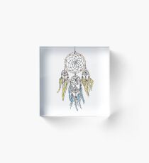 Dream Catcher Acrylic Block