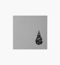 Sadness calligram Art Board