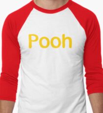 Pooh Men's Baseball ¾ T-Shirt