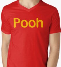 Pooh Men's V-Neck T-Shirt
