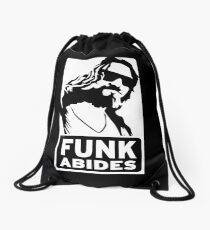 FUNK ABIDES Drawstring Bag