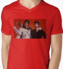 Michael Jackson and George Lucas - Captain EO Men's V-Neck T-Shirt