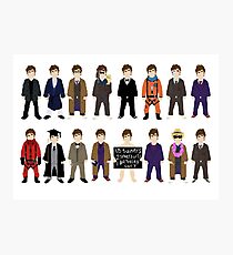 The Doctor's Wardrobe - Ten Photographic Print