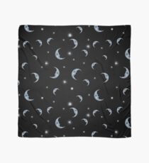 Blue Moons and Stars Scarf