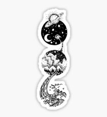 Star Dust to Sea Foam Sticker