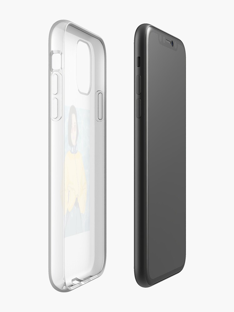 Coque iPhone « Esthétique jaune », par Fookgrill