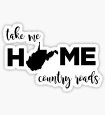 Take Me Home Country Roads Sticker