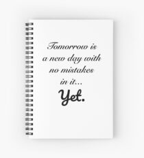 Anne of Green Gables—Tomorrow Is a New Day Spiral Notebook