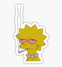 Stoner Lisa Sticker
