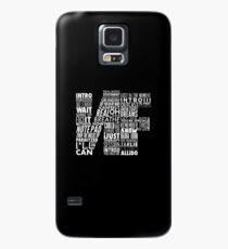 NF - Word Collaboration Design Case/Skin for Samsung Galaxy