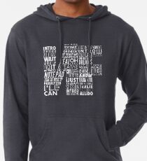 NF - Word Collaboration Design Leichter Hoodie