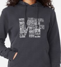 NF - Word Collaboration Design Leichter Hoodie
