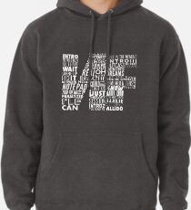 NF - Word Collaboration Design Pullover Hoodie