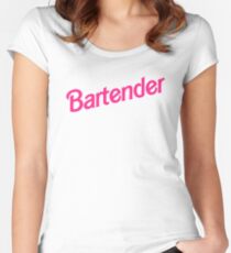 Bartender Women's Fitted Scoop T-Shirt