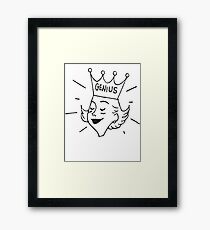 Genius Framed Print