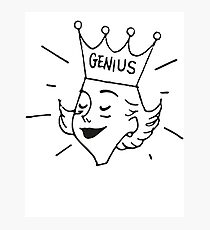 Genius Photographic Print