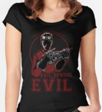 Dr. Horrible's Evil School of Evil Women's Fitted Scoop T-Shirt