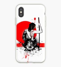 Vinilo o funda para iPhone Trash Polka - Mujer Samurai