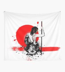 Tela decorativa Trash Polka - Mujer Samurai