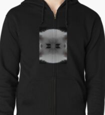 cat Zipped Hoodie