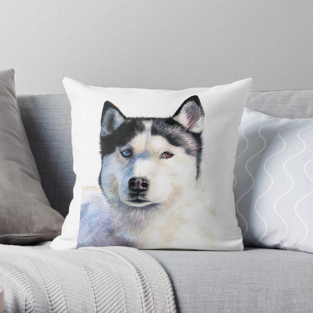 pillow husky