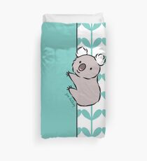 Clinging Koala Duvet Cover