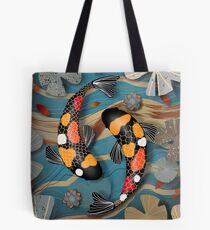 Koi Watergarden Tote Bag