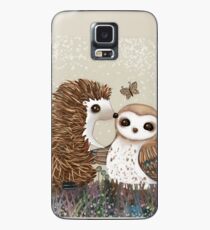 Owl and Hedgehog Case/Skin for Samsung Galaxy