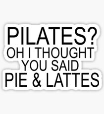 Pilates Sticker