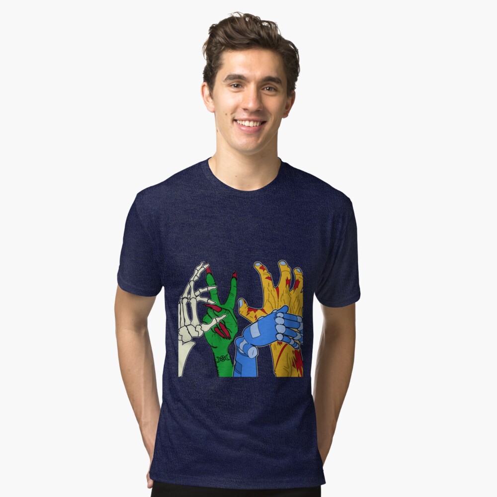 Monster mash party Tri-blend T-Shirt