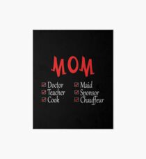 Mom Professions Art Board