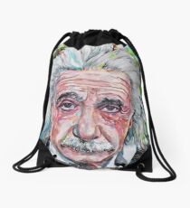 Mochila de cuerdas ALBERT EINSTEIN - retrato de acuarela.13