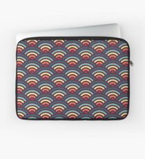 rainbowaves (dark) Laptop Sleeve