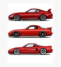 3x JDM legend Photographic Print