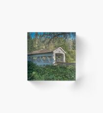 Sandy Creek Bridge Acrylic Block
