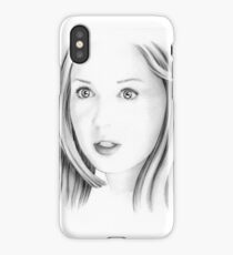 Karen Gillan portrait iPhone Case