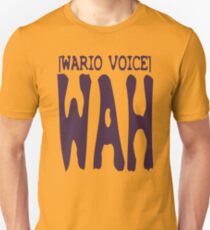 Wario Voice Shirt Slim Fit T-Shirt