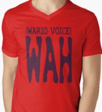 Wario Voice Shirt Men's V-Neck T-Shirt