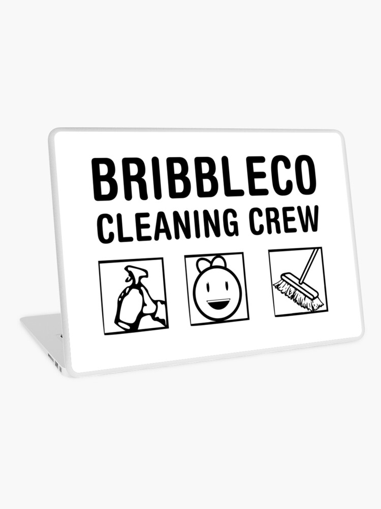 Roblox Cleaning Simulator Cleaning Crew Laptop Skin By Jenr8d - roblox cleaning simulator cleaning crew sticker