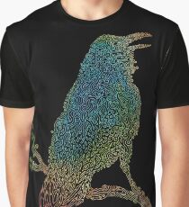 Der schillernde Rabe Grafik T-Shirt