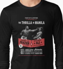 Ali vs Frazier - Thrilla in Manila Long Sleeve T-Shirt