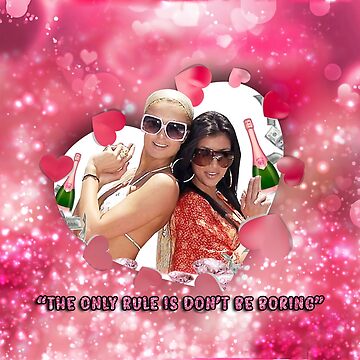 Paris Hilton and Kim Kardashian Don't Be Boring Digital Art by Chicken Soup  - Pixels