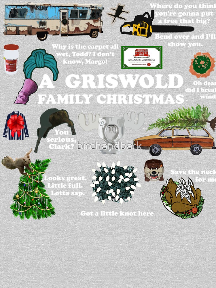 Christmas Vacation Collage by birchandbark