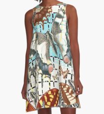 ANIMALS #butterfly swallowtail A-Line Dress