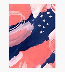 Pink Abstraction Photographic Print