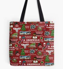 Christmas Vacation Collage Tote Bag