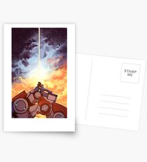Fire and Ice Postcards